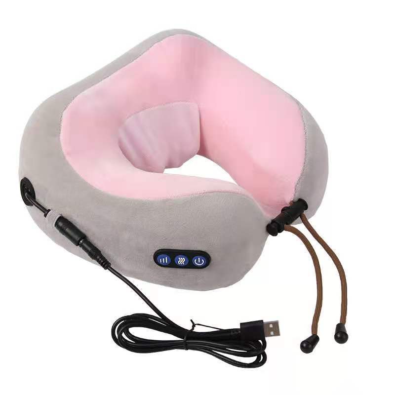 U-Shaped Neck & Shoulder Massager — Electric Cervical Massage Pillow
