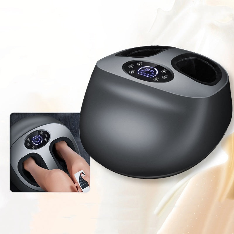Automatic Airbag Foot Massager — Hot Compress & Kneading Relief