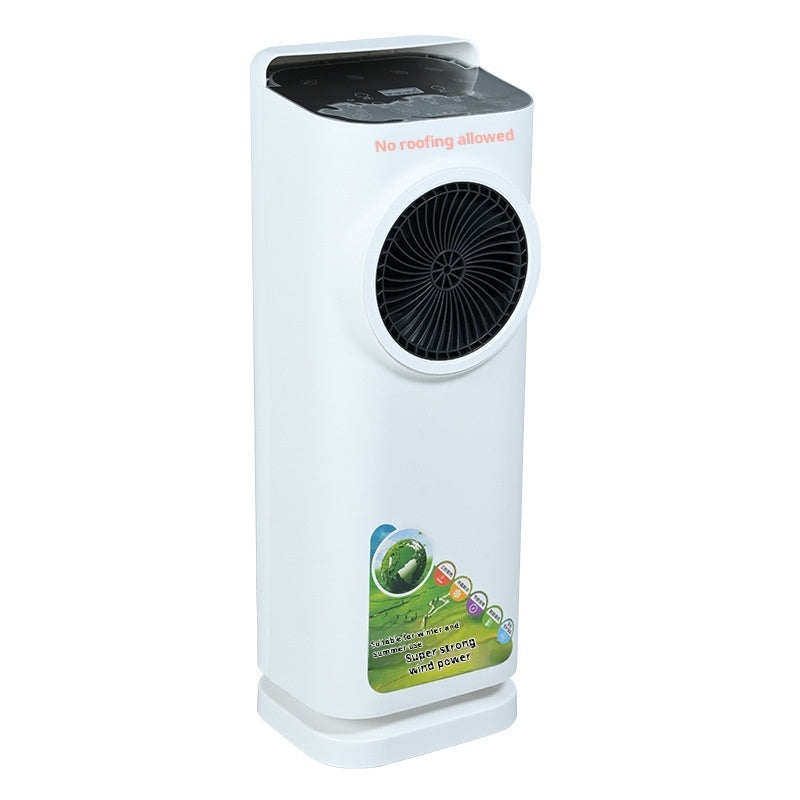 Smart Home Air Conditioner Fan — Cooling & Heating with Remote Control