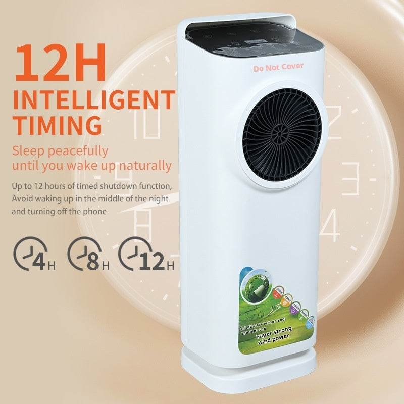 Smart Home Air Conditioner Fan — Cooling & Heating with Remote Control