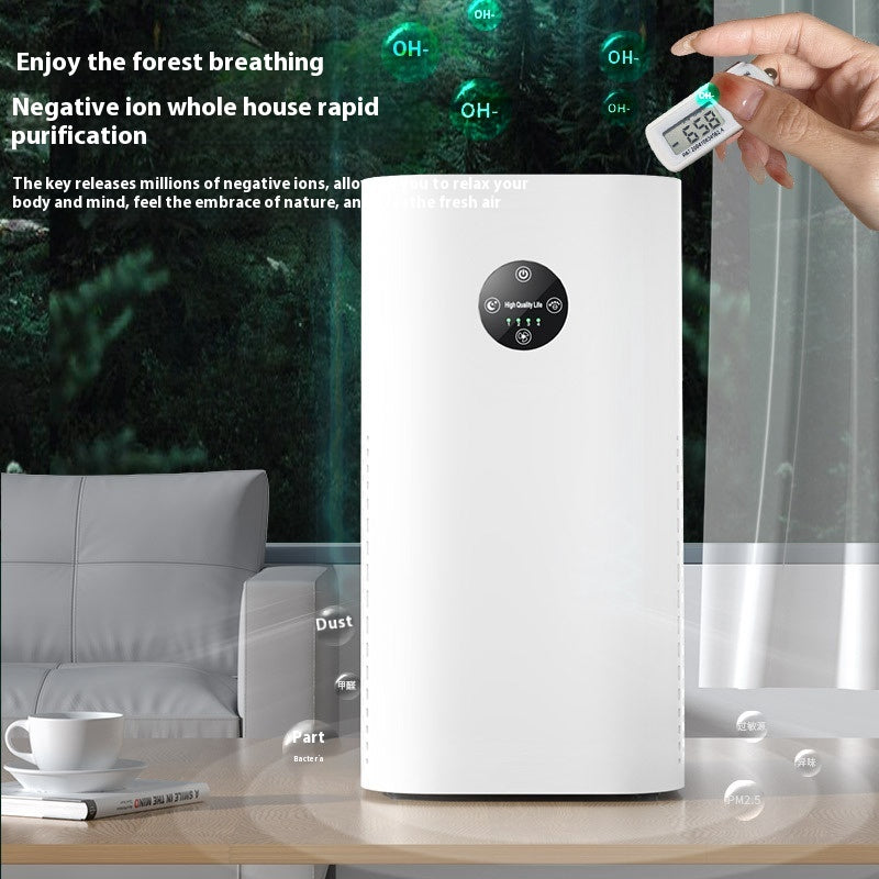 Desktop Air Purifier — Formaldehyde & Smoke Removal with Anion Technology