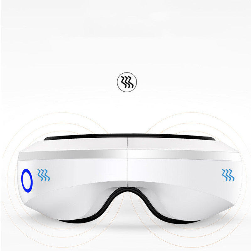 Vibrating Eye Massager — Hot Compress, Air Pressure & Bluetooth Music