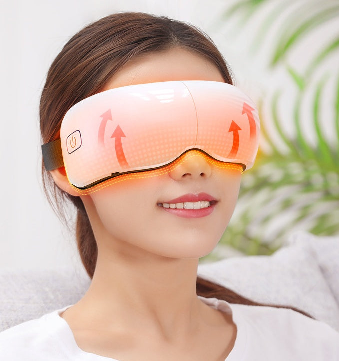 Bluetooth Eye Massager — Hot Compress, Airbag & Music Therapy